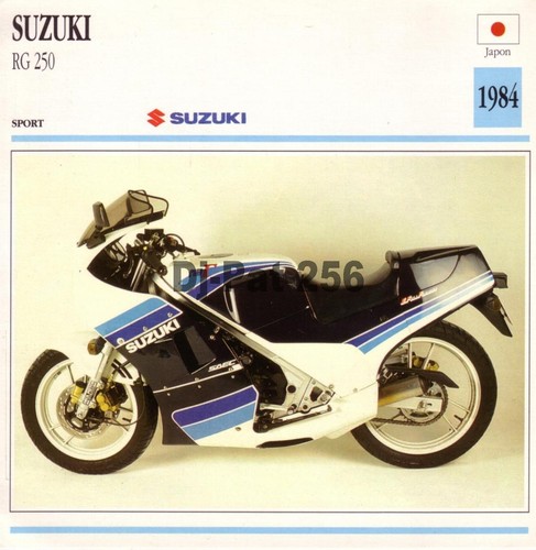 Fiche moto suzuki - suzuki, rg