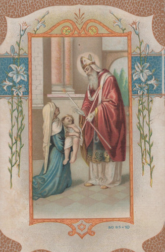 Cartolina tematica religione - tematica,