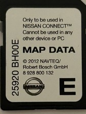 ORIGINALE NISSAN CONNECT1 MAPPA DATI SD CARD 25920 BHOOE