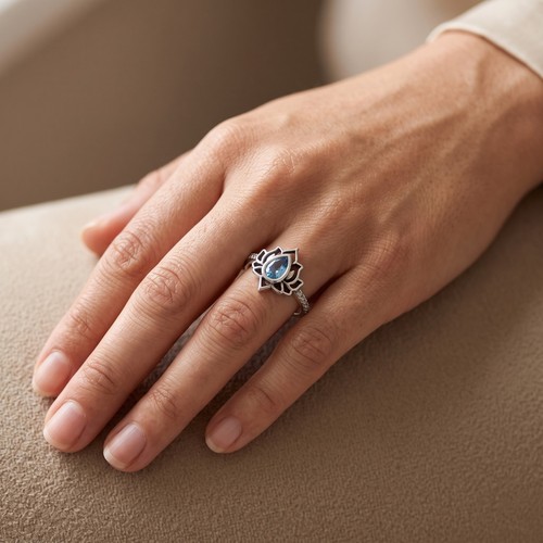Anello loto spirituale - ,
