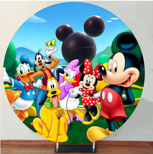 Copertina rotonda minnie mouse - rotonda,