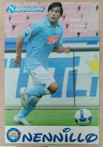 Poster napoli lavezzi - napoli, 39,5
