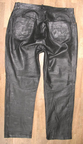 Pantaloni pelle uomo - in,