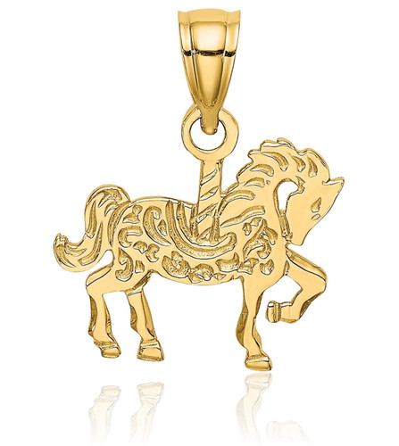 Collana con ciondolo cavallo