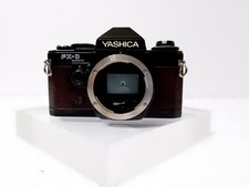 YASHICA FX-D QUARTZ,Rivestita In Vera Pelle.