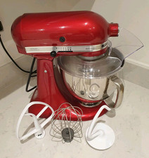 KitchenAid Artisan 5KSM150 Miscelatore 10 Velocità 4,8L Candy Apple Rosso Acciaio Inox