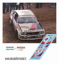 DECALS 1:43 OPEL ASCONA 400