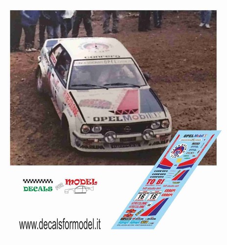 Decals opel ascona - decals, 400