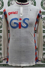 maglia ciclismo GELATI GIS TG M U946 bike shirt maillot trikot jersey