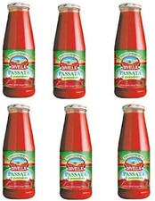 DIVELLA PASSATA DI POMODORO CORPOSA 100% ITALIANO 6 BOTTIGLIE DA 700gr 