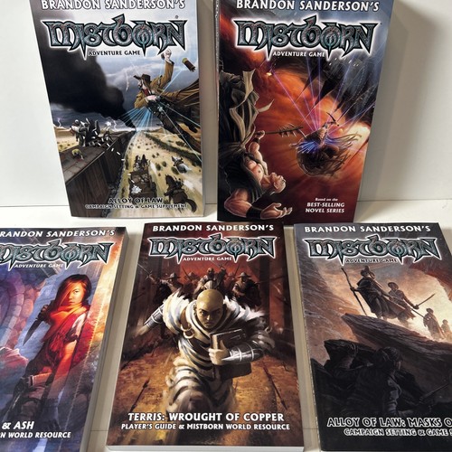 Brandon sanderson mistborn - sanderson's,