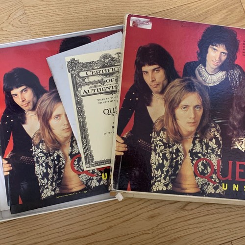 Queen unseen collector box - queen,