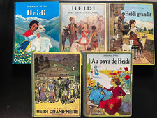 LOT 5 LIVRES HEIDI - ANNEES 40