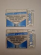 Schede Telefoniche Edizione Simone Golden 253 254