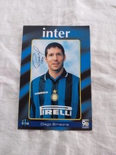 CALCIO CARTONCINO CARTOLINA  INTER 97/98 CURVA STADIO NO MAGLIA CALCIO