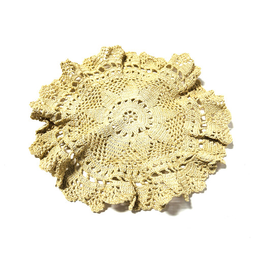 Vintage uncinetto beige