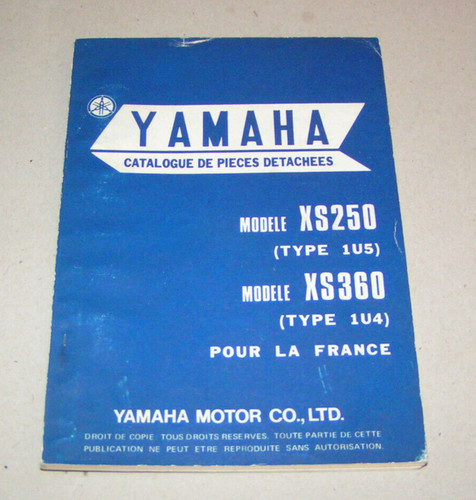 Catalogo ricambi yamaha 250 - ricambi,