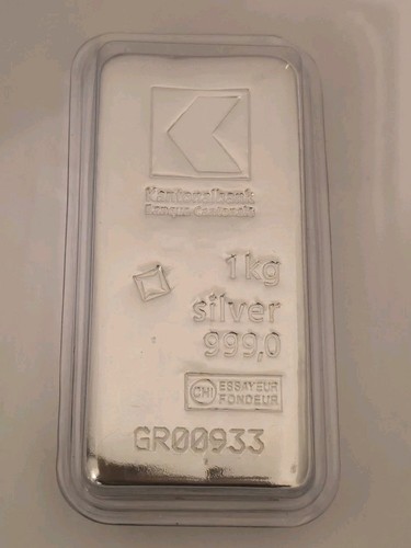Lingotto1 argento 999 - kg,
