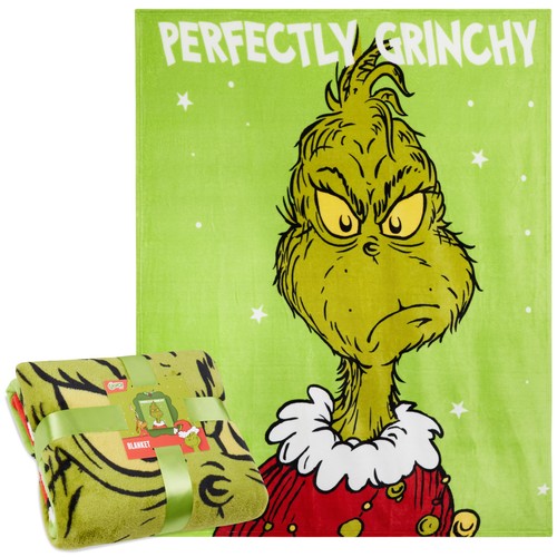 The grinch throw coperta - grinch,