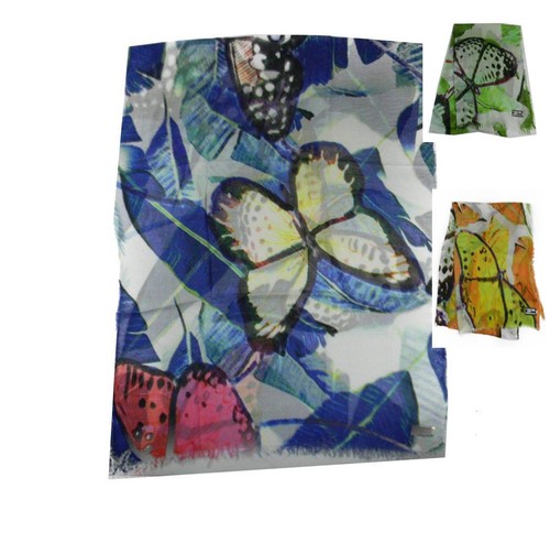 Sciarpa donna con - , farfalle
