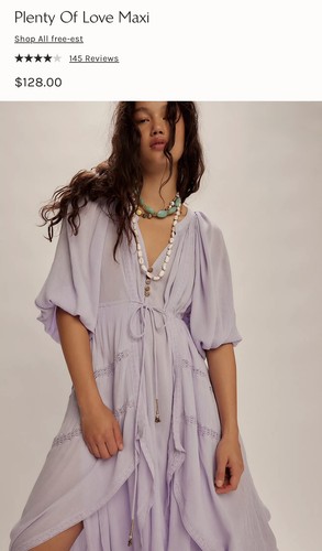 Maxi abito free people plenty - abito,