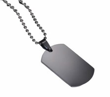 Collana acciaio uomo - collana,