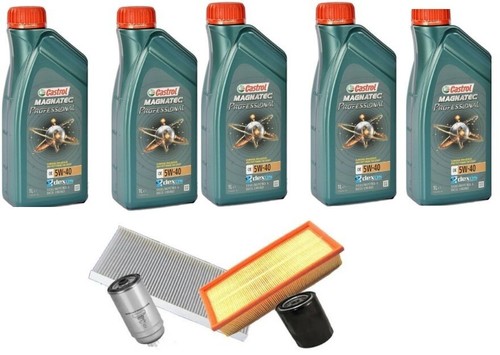 Kit tagliando olio - olio, 5w40+4
