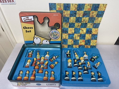 Set scacchi completo simpson - simpson, +