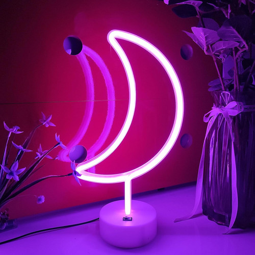 Insegna neon luna - neon,