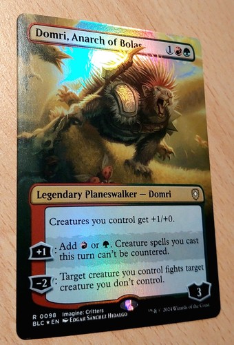 Mtg magic foil - mtg, domri