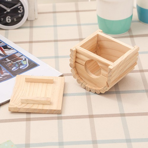 Hamster wood house - wood,