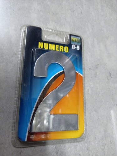 Numero metallica alluminio - numero,