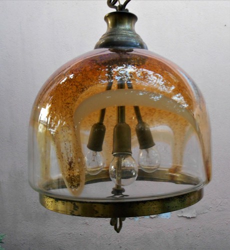 Lampadario campana vetro - campana,