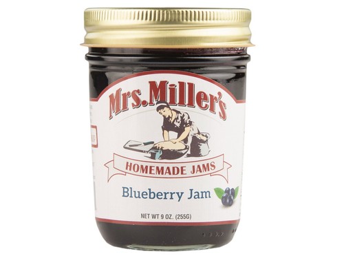 Mrs miller blueberry jam - mrs.,