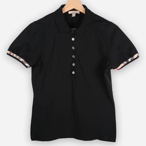 Polo donna burberry brit nera - donna,