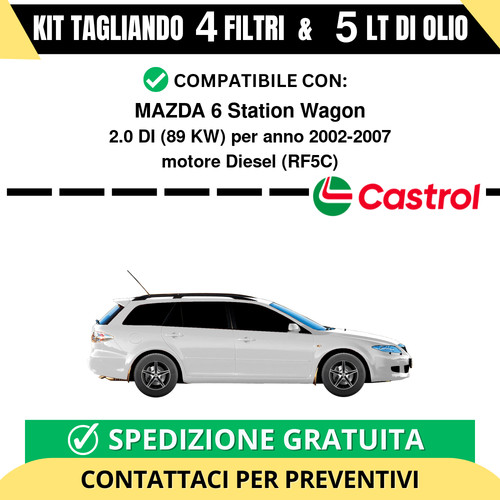 Tagliando per mazda station - per,