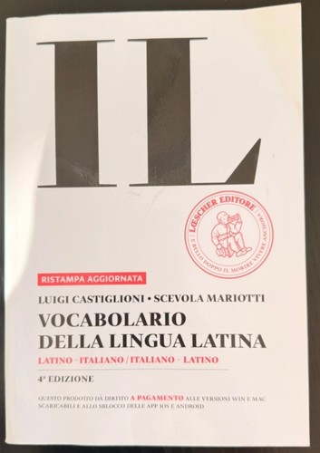 Vocabolario italiano latino - il,