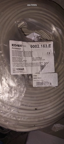 Cavo 2x0 coassiale 75ohm - 2x0,75+coassiale,