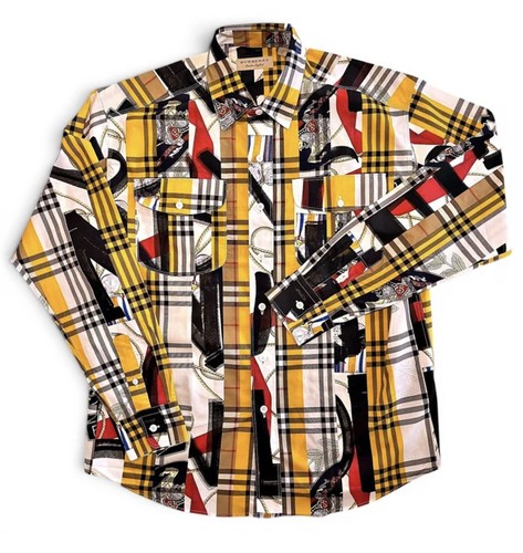 Burberry camicia archive scarf - camicia,