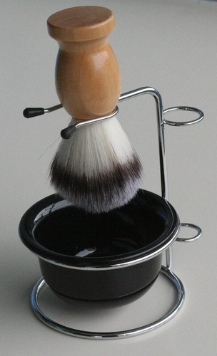 Set barba nichelizzato - set,