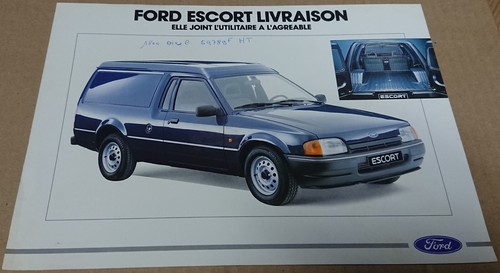 Feuillet publicitaire ford - publicitaire,
