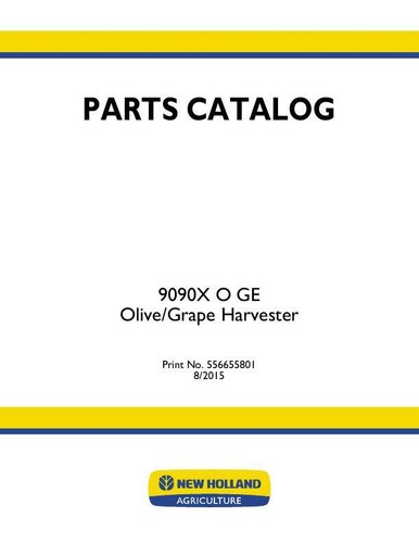 Catalogo ricambi mietitrebbia - ricambi,