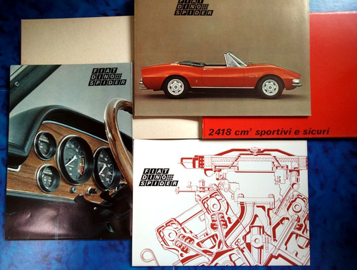 Fiat dino spider - dino, 2400