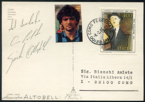 1985 autografo originale - 1985,