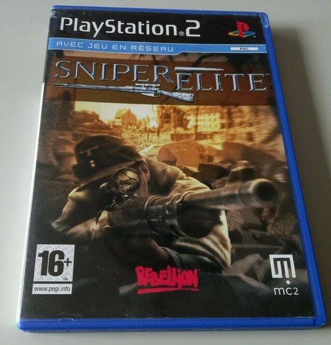 Jeu ps2 sniper - jeu, complet