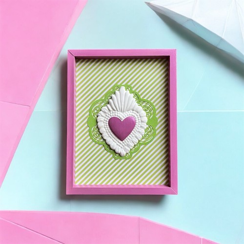 Quadro cuore sacro - , bianco