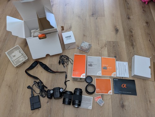 Sony alpha dslr a100 - sony, 10,2