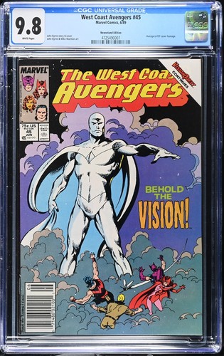West coast avengers cgc - coast, #45