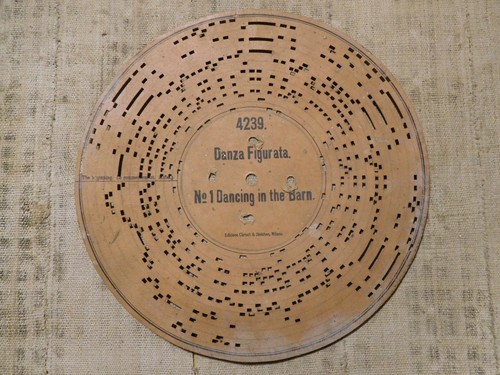 Disco cartone per organetto - disco,