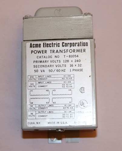 Acme 81054 trasformatore di - t-81054,